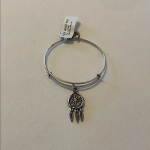 Alex and Ani Dreamcatcher Bangle Silver